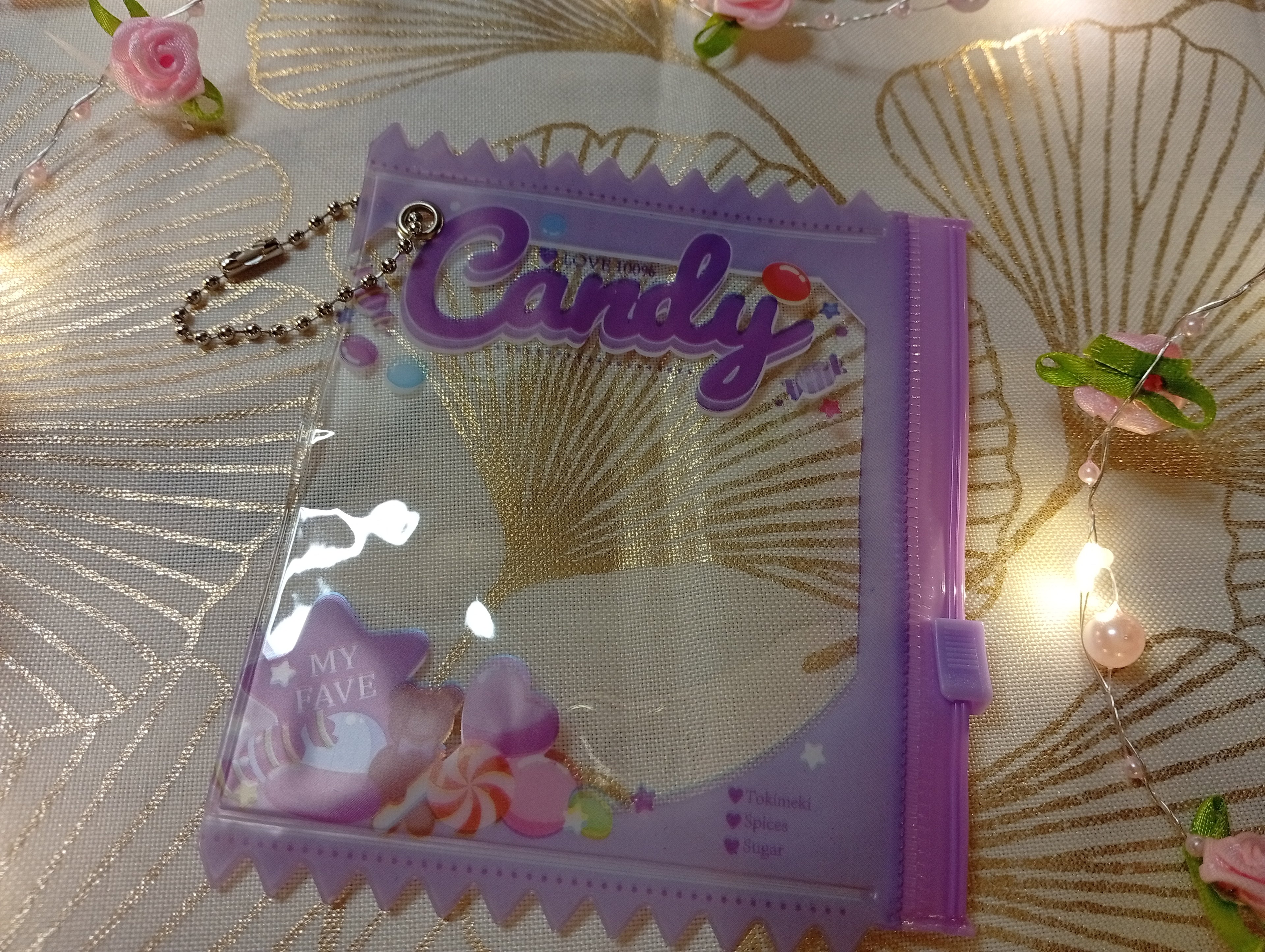 Pochette transparente