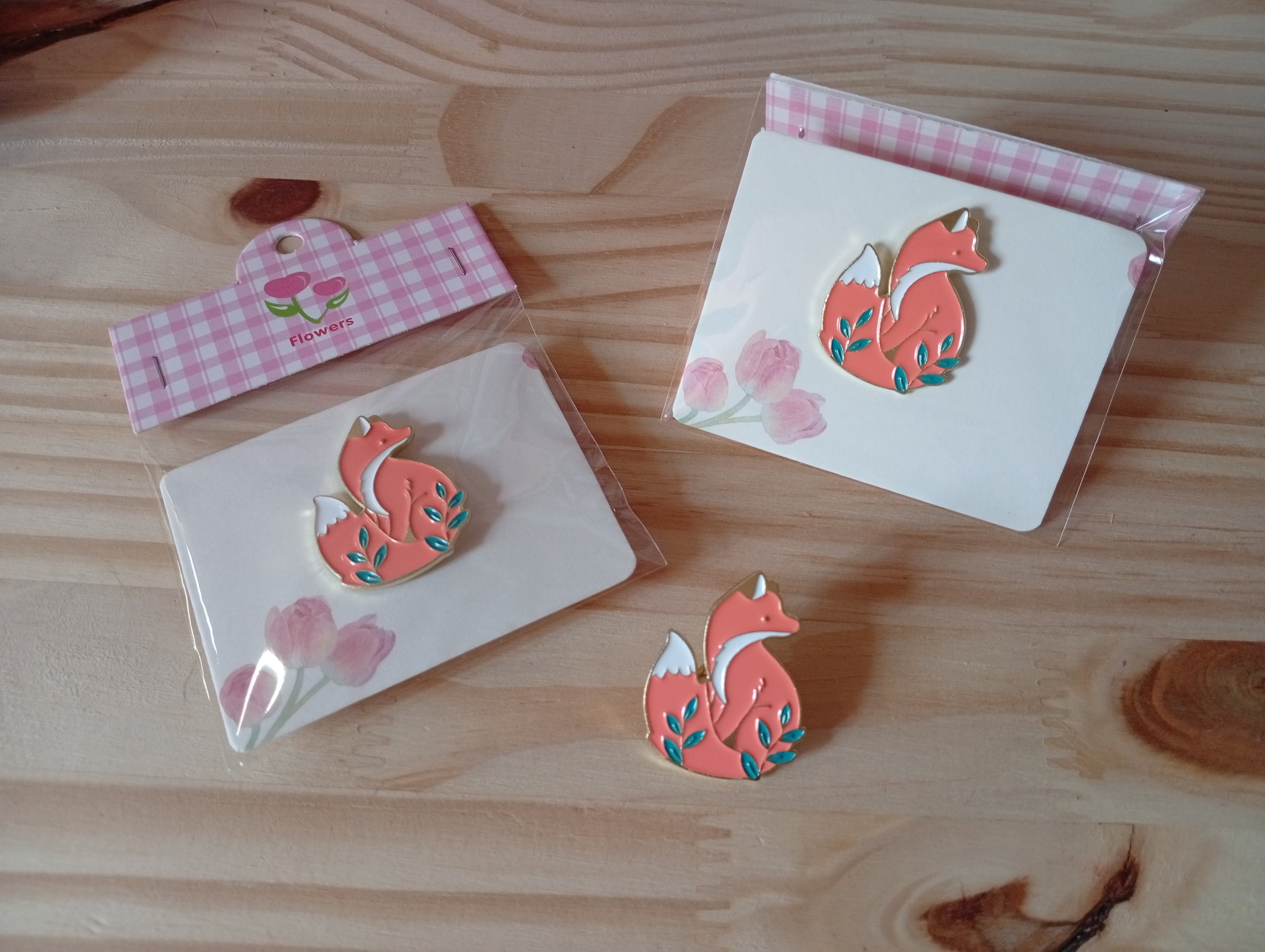 Broche renard 🦊