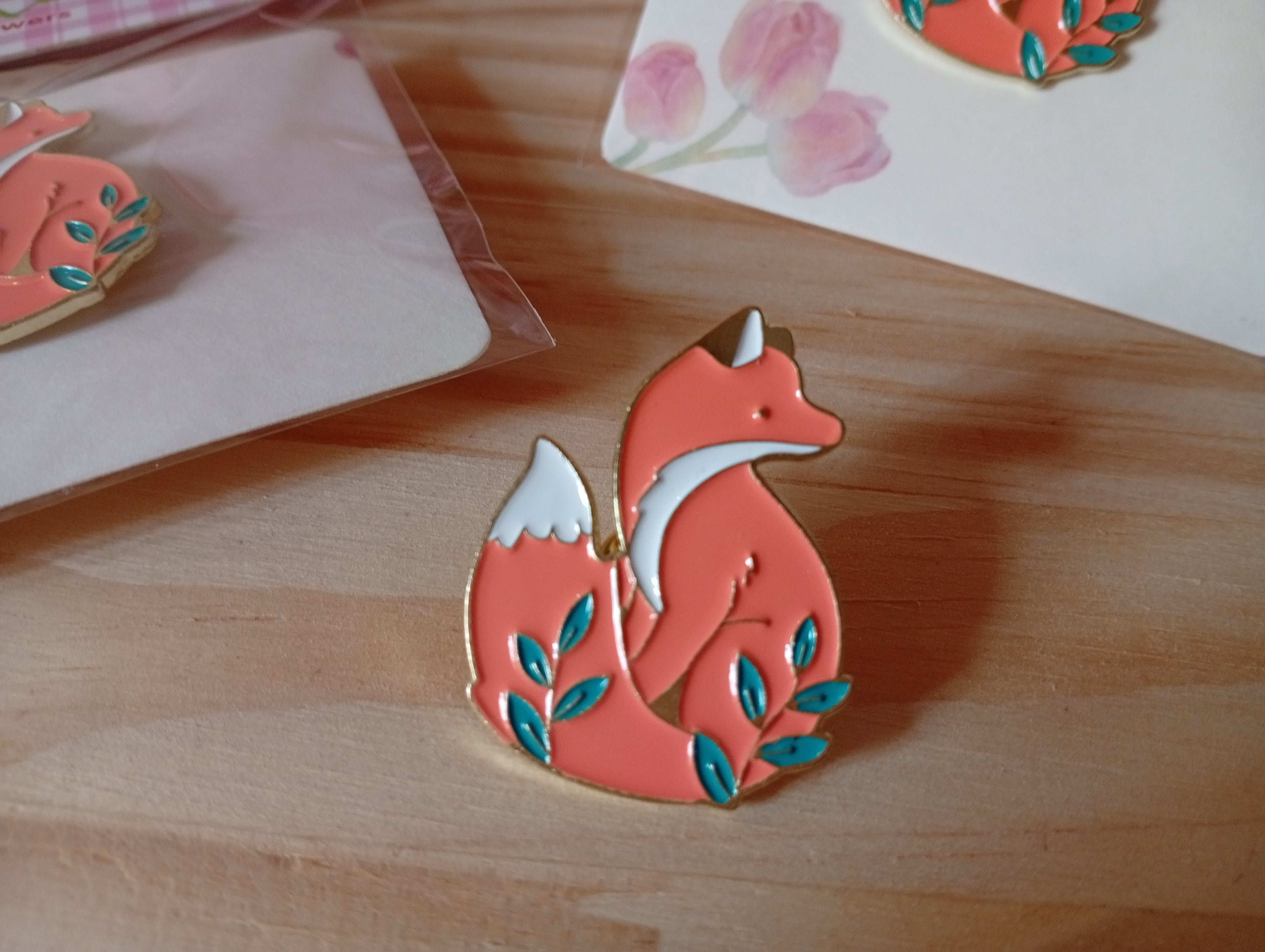Broche renard 🦊