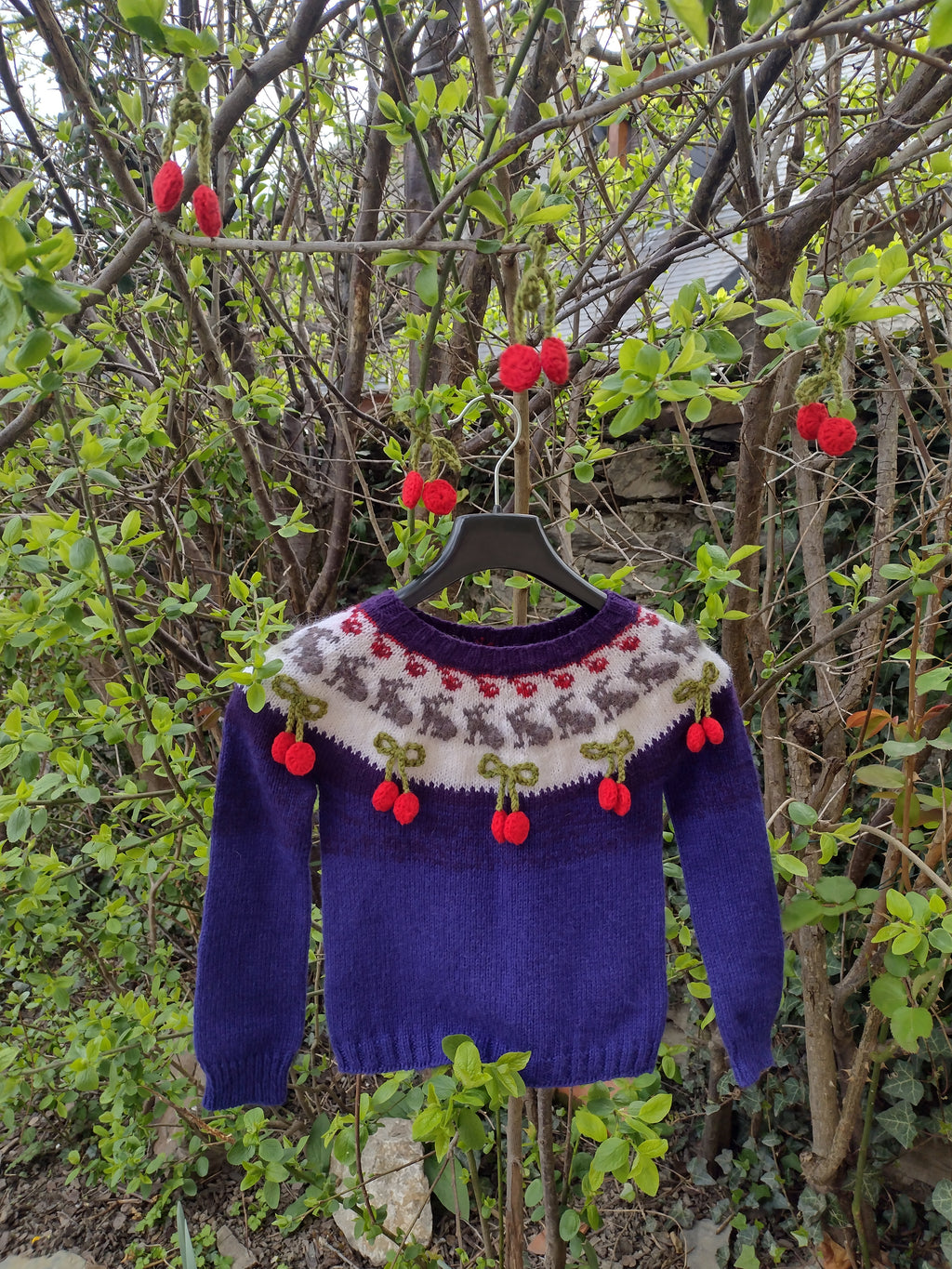 Pull enfant Cherry bunny