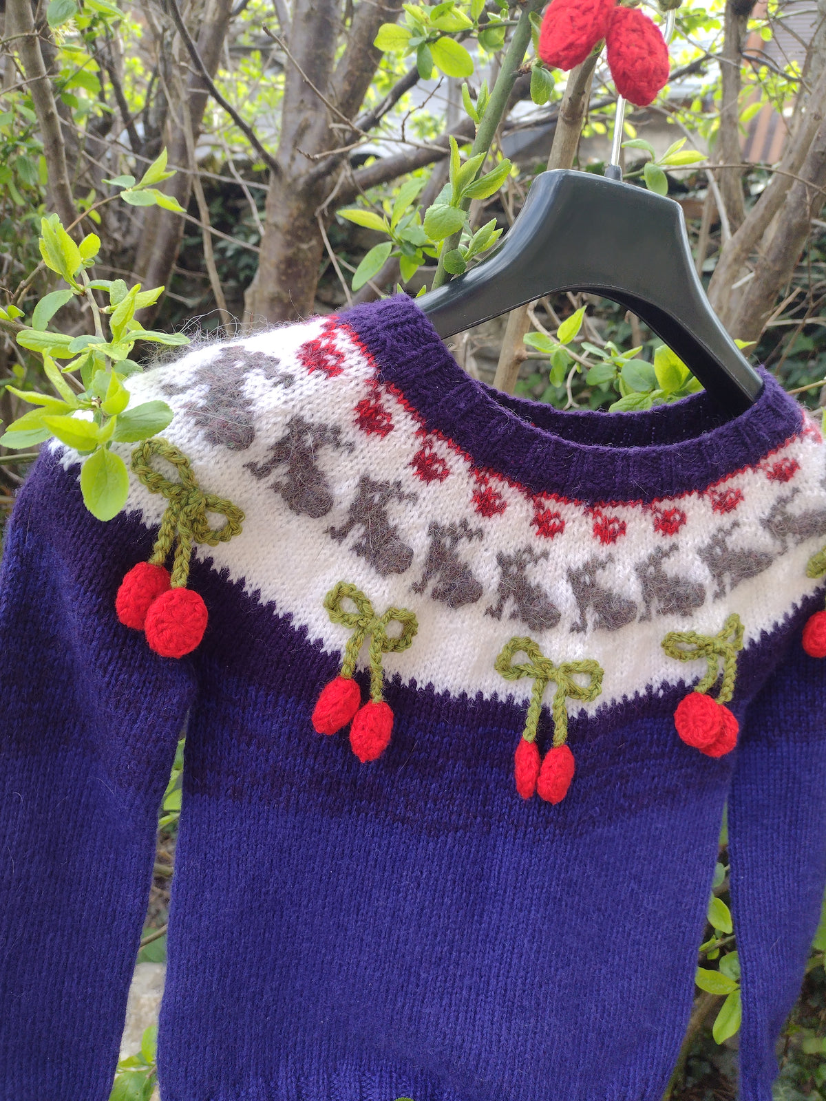 Pull enfant Cherry bunny